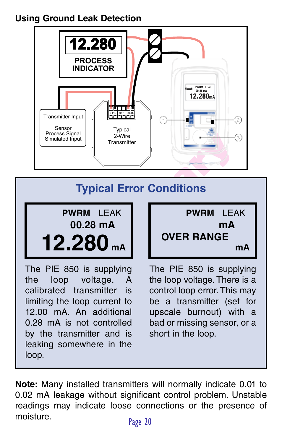 Pr eliminar y | Practical Instrument Electronics 850 User Manual | Page 22 / 48