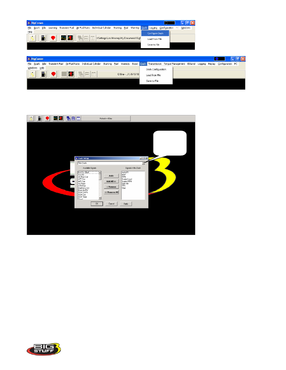Precision Turbo and Engine BigStuff3 GEN3 PRO SEFI System Hardware & BigComm Software User Manual | Page 104 / 138
