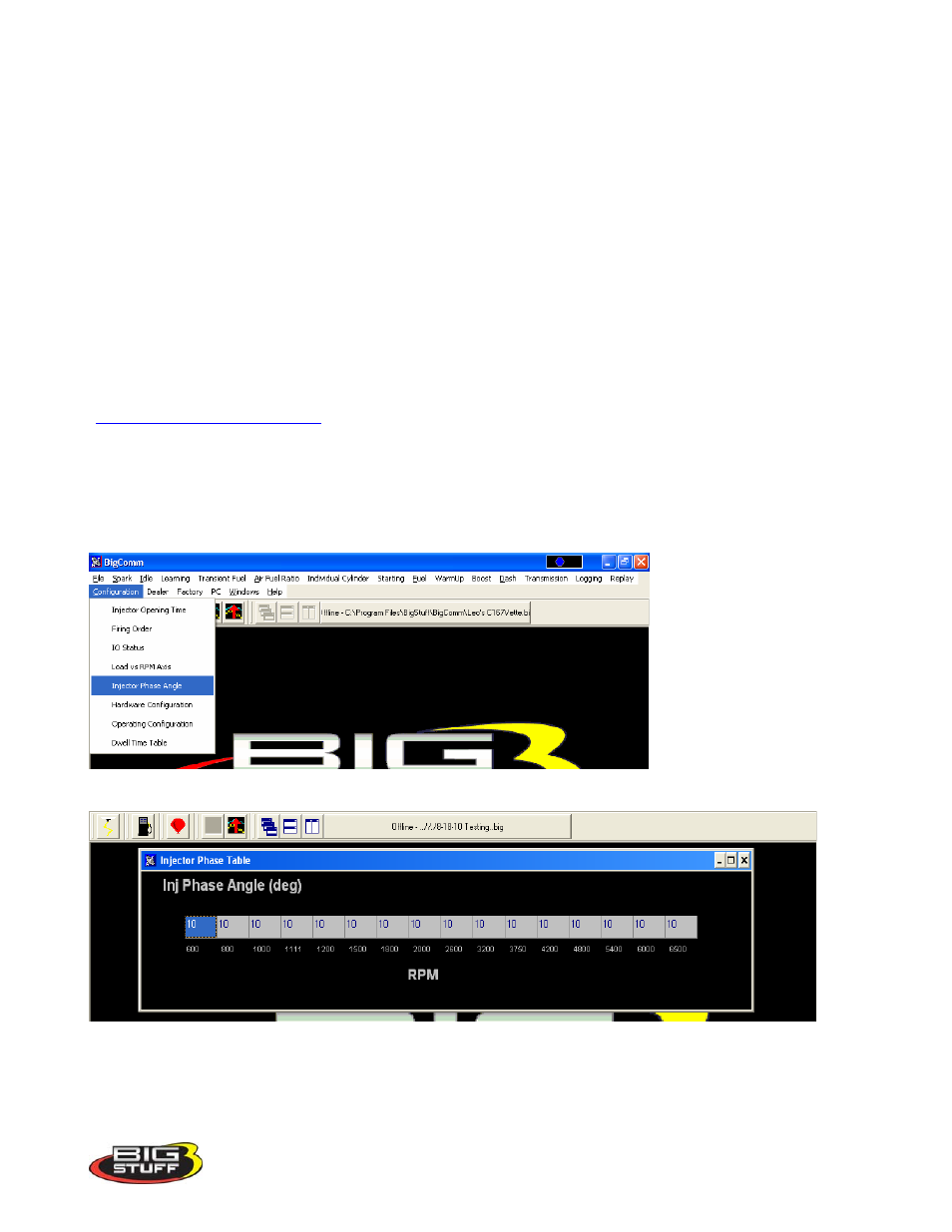 Injector_phase_angle, Injector phase angle | Precision Turbo and Engine BigStuff3 GEN3 PRO SEFI System Hardware & BigComm Software User Manual | Page 60 / 138
