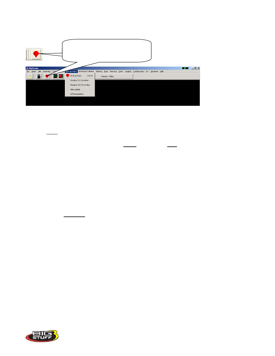 Air fuel ratio (f11 – (“quick key”), Air fuel ratio table, Air_fuel_ratio | Air_fuel_ratio_table, Enter | Precision Turbo and Engine BigStuff3 GEN3 PRO SEFI System Hardware & BigComm Software User Manual | Page 62 / 138