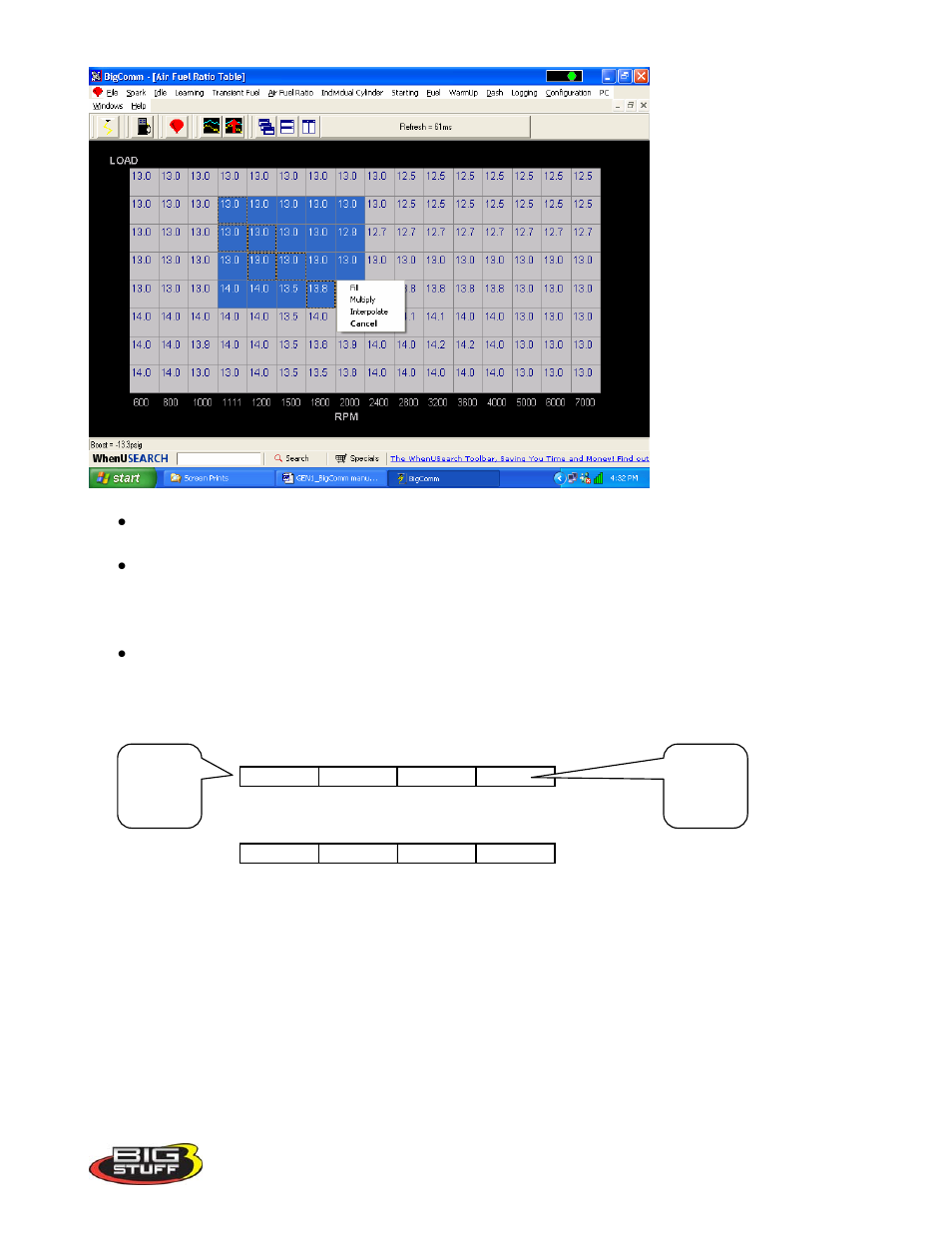 Precision Turbo and Engine BigStuff3 GEN3 PRO SEFI System Hardware & BigComm Software User Manual | Page 63 / 138