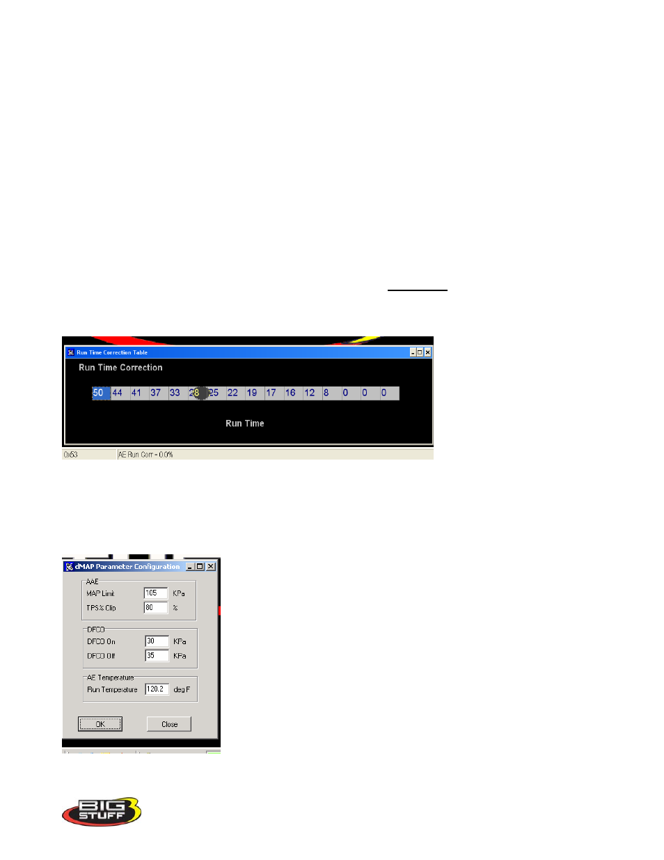 Dmap parameters, Dmap_parameters, Decel fuel cutoff (dfco) - see | For m, Enter | Precision Turbo and Engine BigStuff3 GEN3 PRO SEFI System Hardware & BigComm Software User Manual | Page 92 / 138