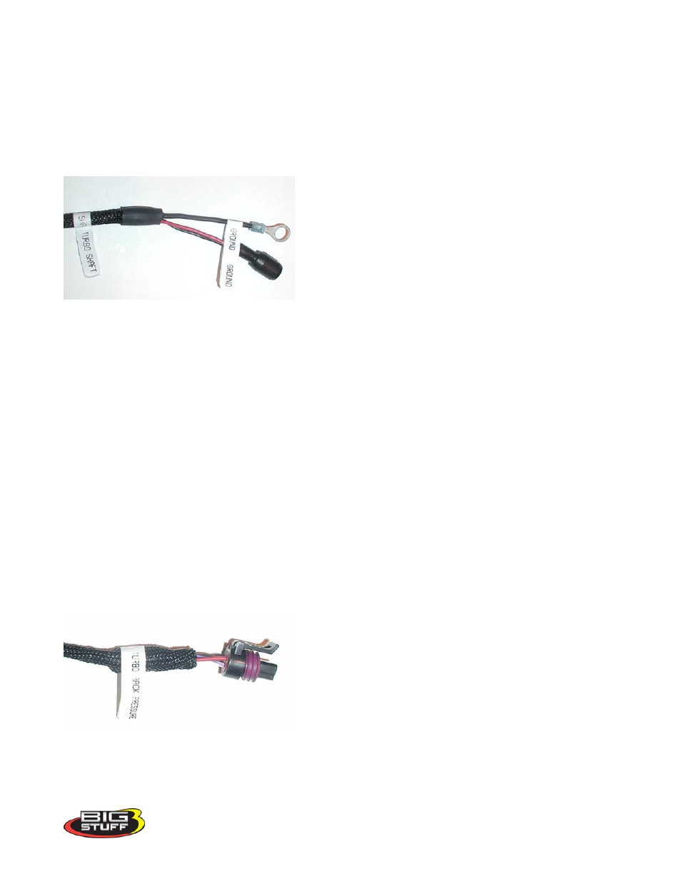 Turbo shaft speed, Turbo back pressure | Precision Turbo and Engine BigStuff3 GEN3 PRO SEFI DAE Option User Manual User Manual | Page 6 / 9
