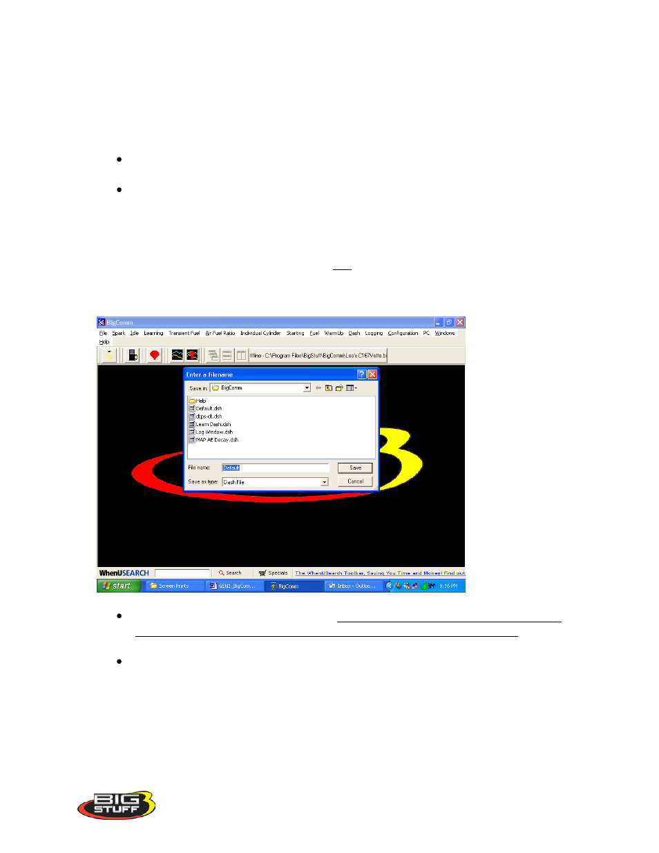 Load from file | Precision Turbo and Engine BigStuff3 GEN3 PRO SEFI (LS1) System Hardware & BigComm Software User Manual | Page 100 / 122