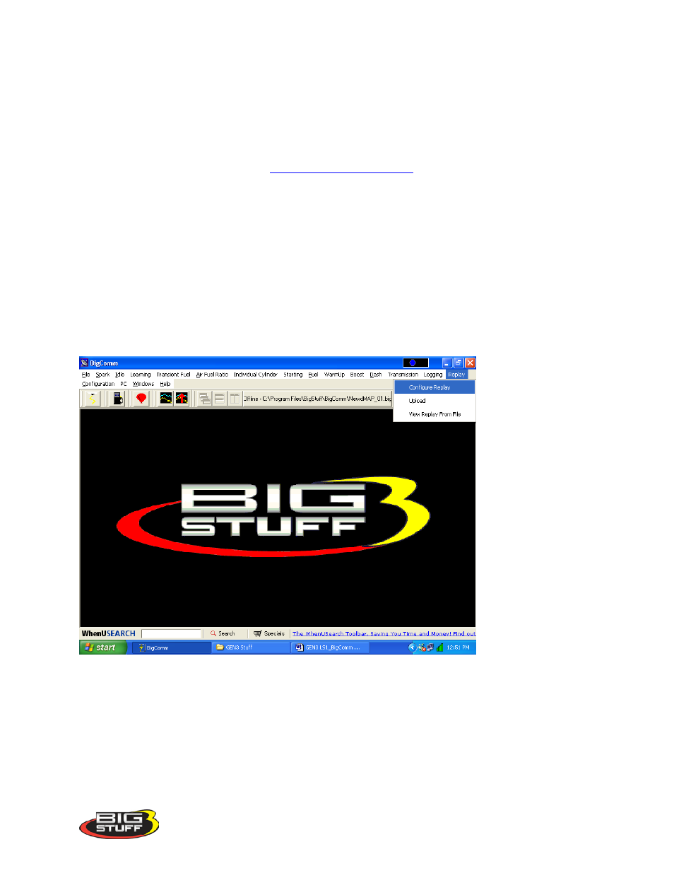 Replay (optional feature), Configure replay, Replay | Configure_replay | Precision Turbo and Engine BigStuff3 GEN3 PRO SEFI (LS1) System Hardware & BigComm Software User Manual | Page 111 / 122