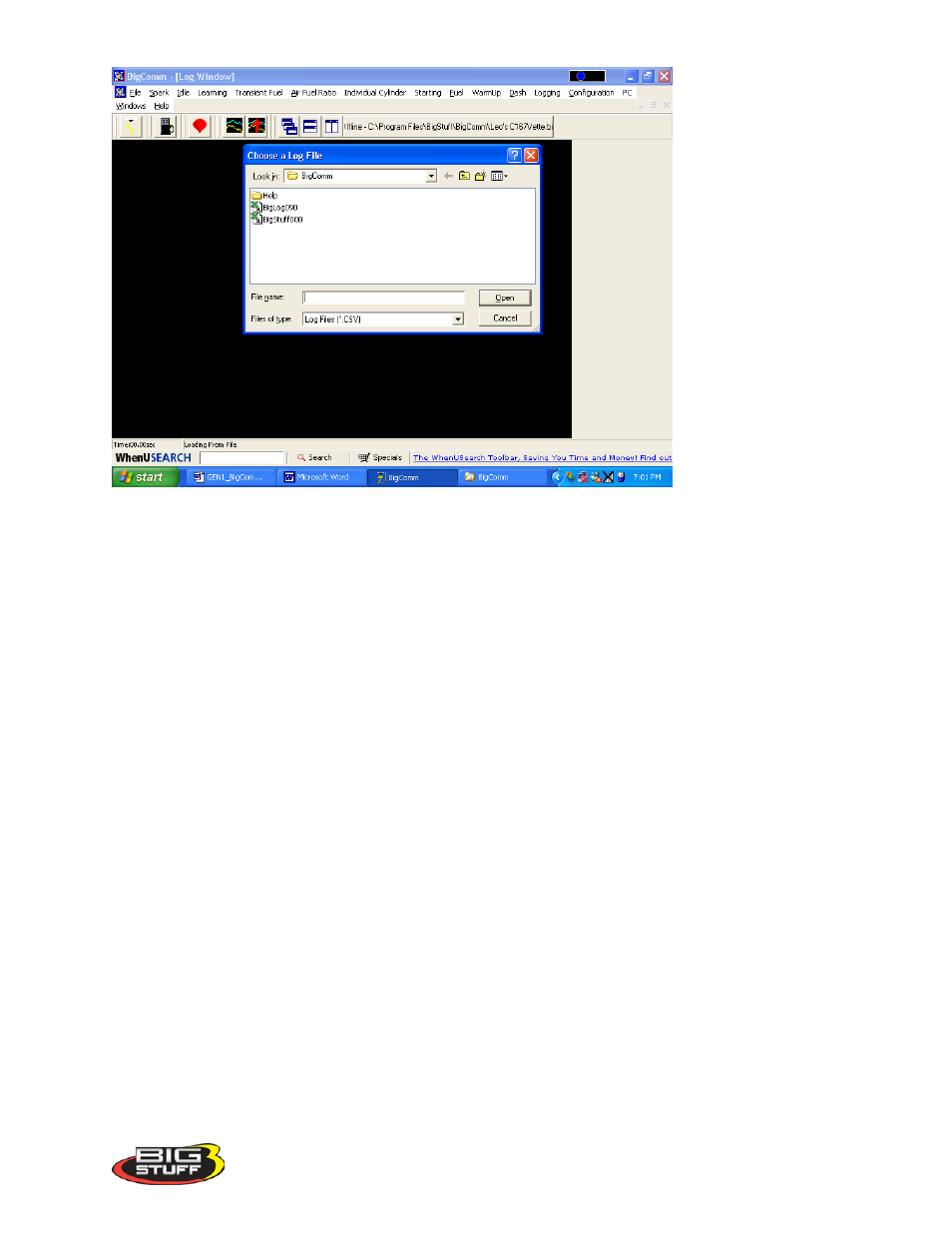 Precision Turbo and Engine BigStuff3 GEN3 PRO SEFI (LS1) System Hardware & BigComm Software User Manual | Page 115 / 122