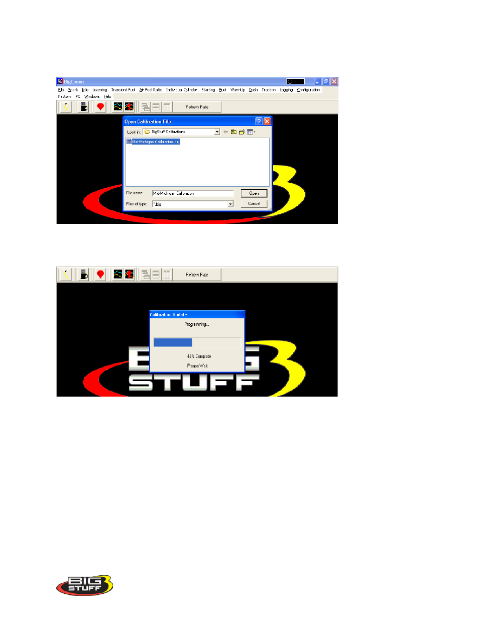 Precision Turbo and Engine BigStuff3 GEN3 PRO SEFI (LS1) System Hardware & BigComm Software User Manual | Page 119 / 122