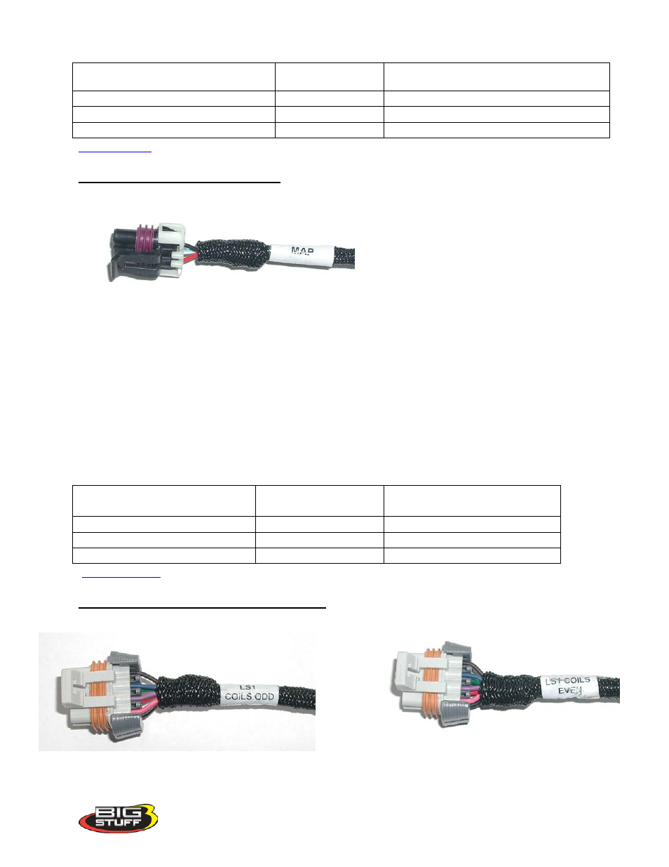 Ls1_odd_and_even_coi l_connections | Precision Turbo and Engine BigStuff3 GEN3 PRO SEFI (LS1) System Hardware & BigComm Software User Manual | Page 15 / 122