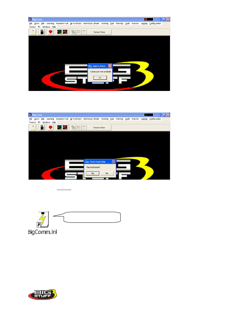 Precision Turbo and Engine BigStuff3 GEN3 PRO SEFI (LS1) System Hardware & BigComm Software User Manual | Page 26 / 122