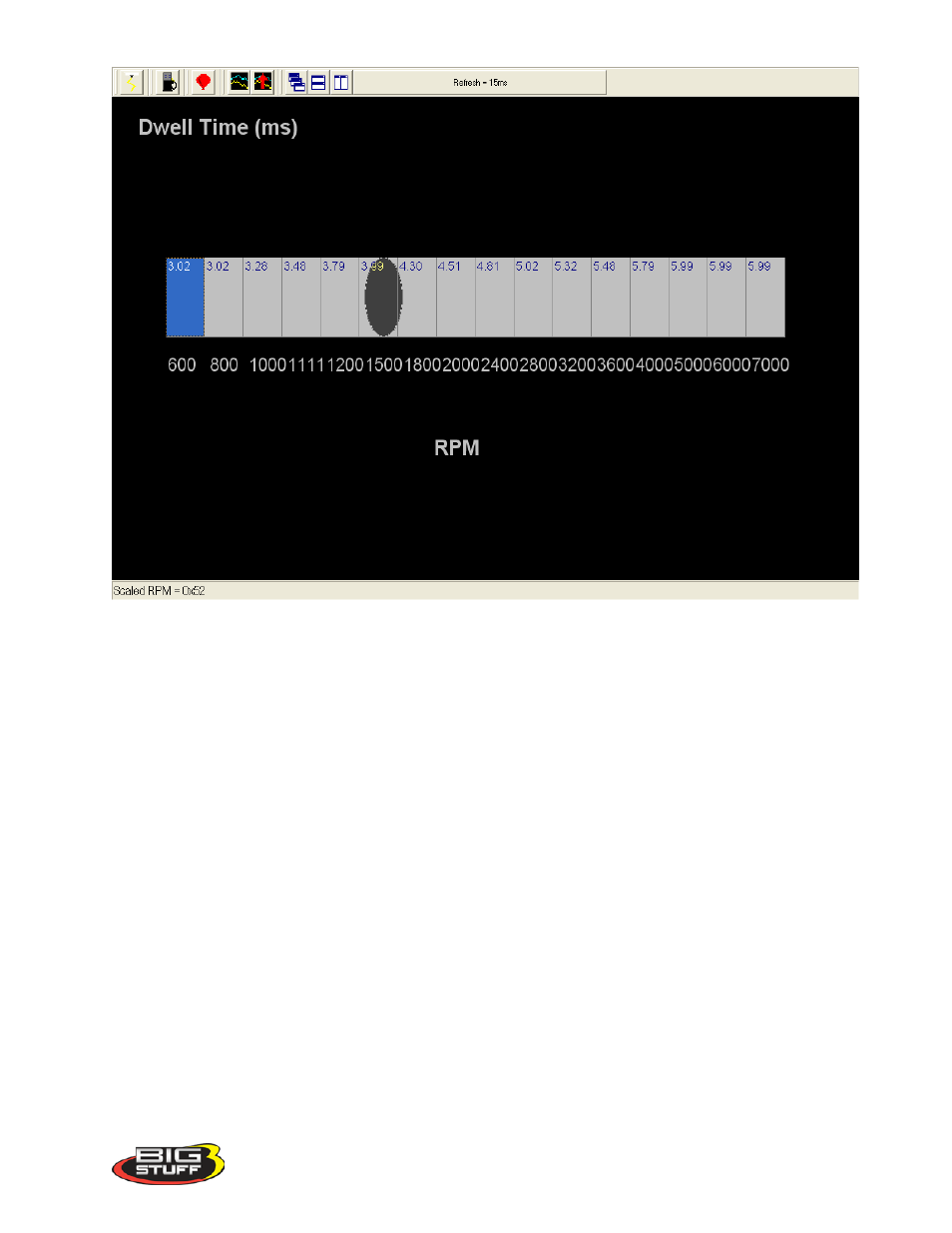 Load_vs_rpm, Load vs. rpm | Precision Turbo and Engine BigStuff3 GEN3 PRO SEFI (LS1) System Hardware & BigComm Software User Manual | Page 40 / 122