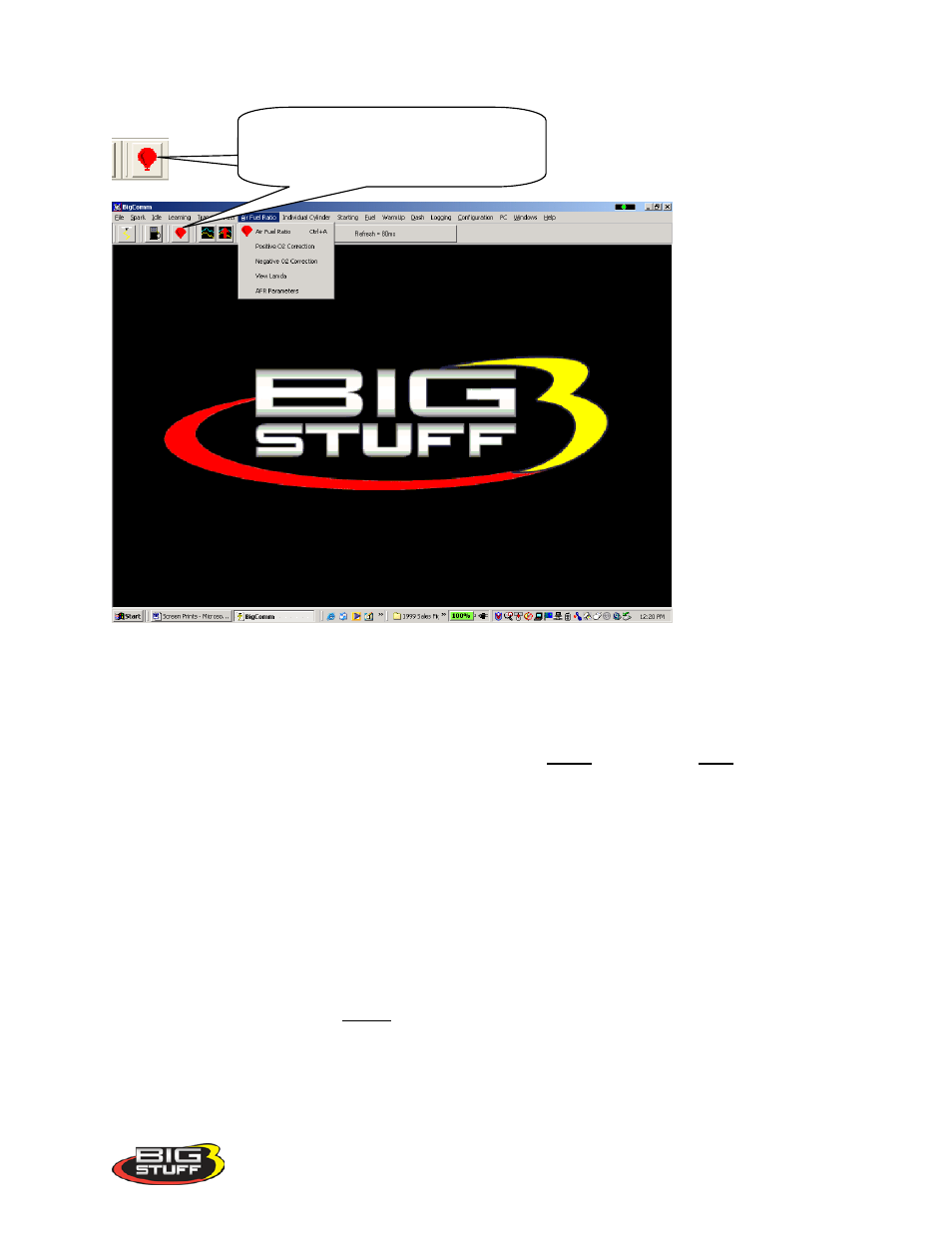 Air fuel ratio (f11 – (“quick key”), Air fuel ratio table, Air_fuel_ratio | Air_fuel_ratio_table | Precision Turbo and Engine BigStuff3 GEN3 PRO SEFI (LS1) System Hardware & BigComm Software User Manual | Page 48 / 122