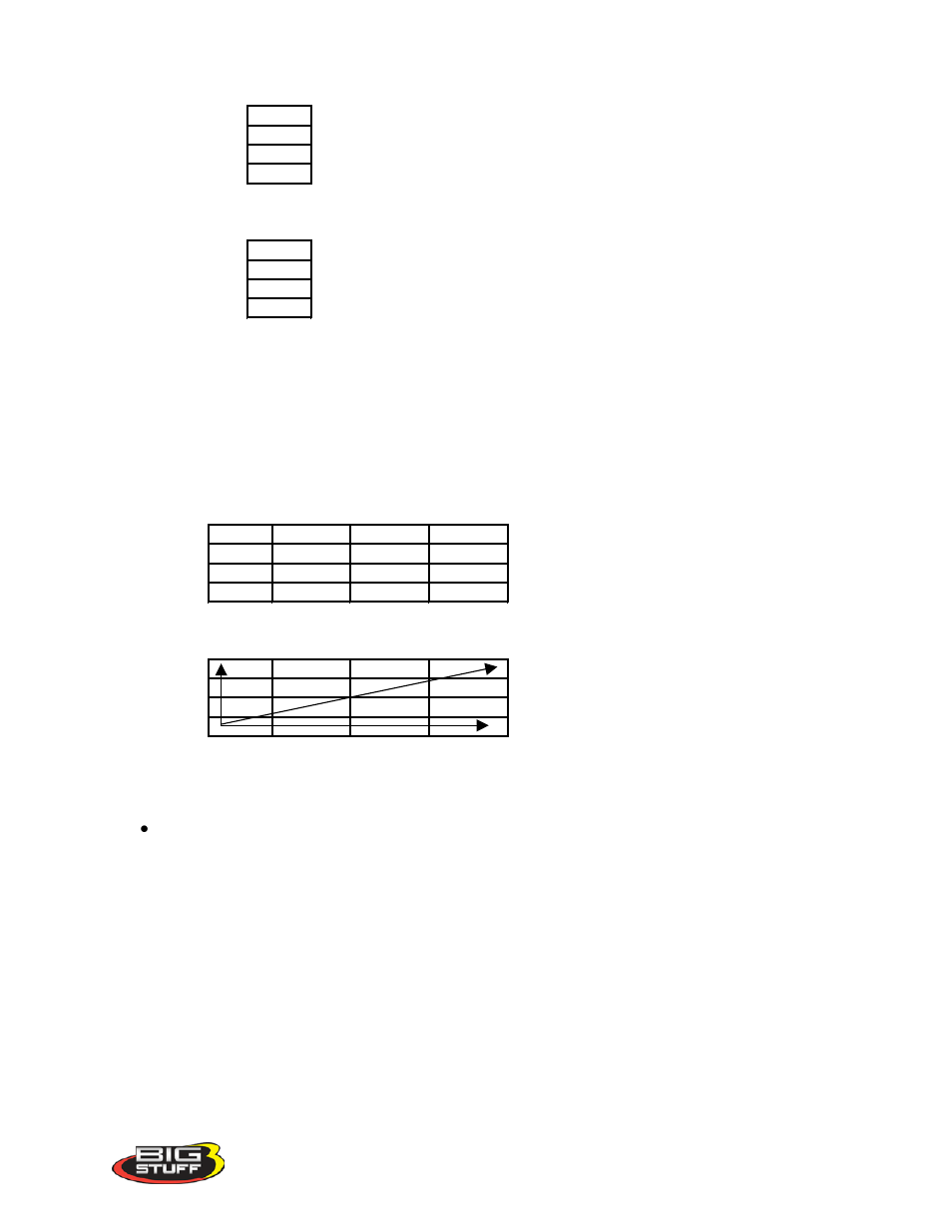Example air fuel ratio tables | Precision Turbo and Engine BigStuff3 GEN3 PRO SEFI (LS1) System Hardware & BigComm Software User Manual | Page 50 / 122