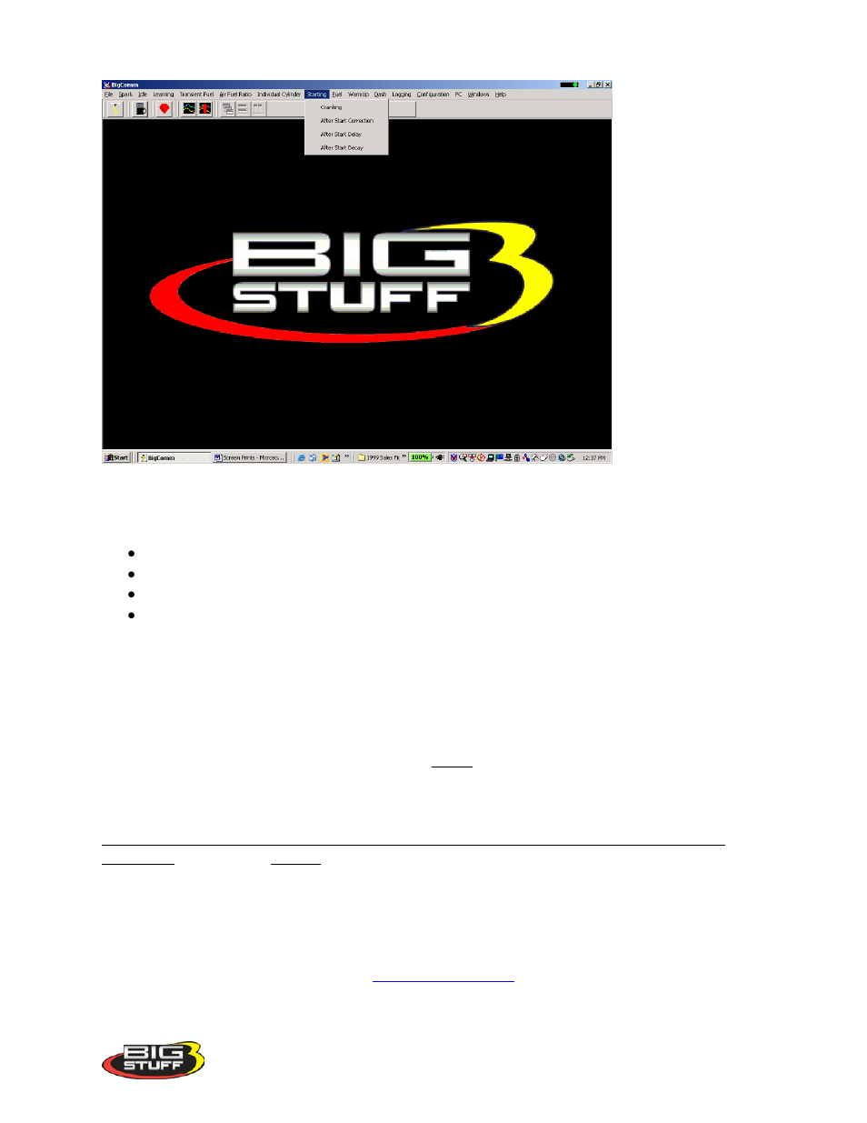 Cranking (f1 – “quick key”), Cranking | Precision Turbo and Engine BigStuff3 GEN3 PRO SEFI (LS1) System Hardware & BigComm Software User Manual | Page 65 / 122