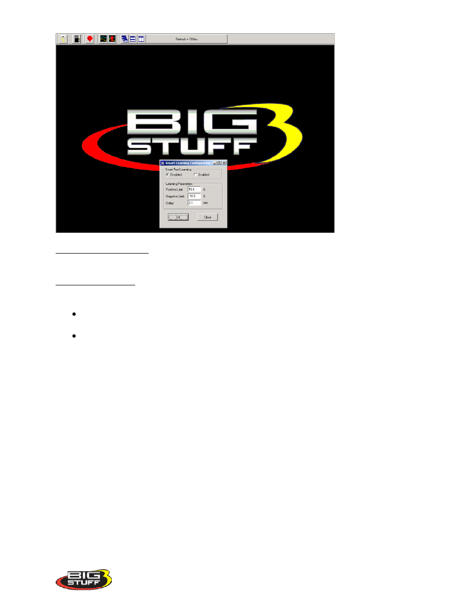 Learning display table, Learning_display_table | Precision Turbo and Engine BigStuff3 GEN3 PRO SEFI (LS1) System Hardware & BigComm Software User Manual | Page 95 / 122