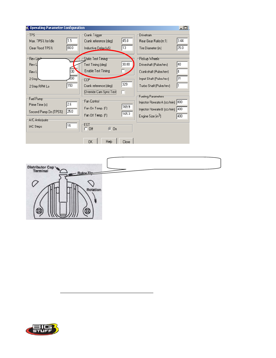 Cally check the rotor phase. see, Dynamically_checking_rotor_phasing | Precision Turbo and Engine BigStuff3 GEN3 Powertrain Controller Ignition Setup Tutorial User Manual | Page 31 / 34