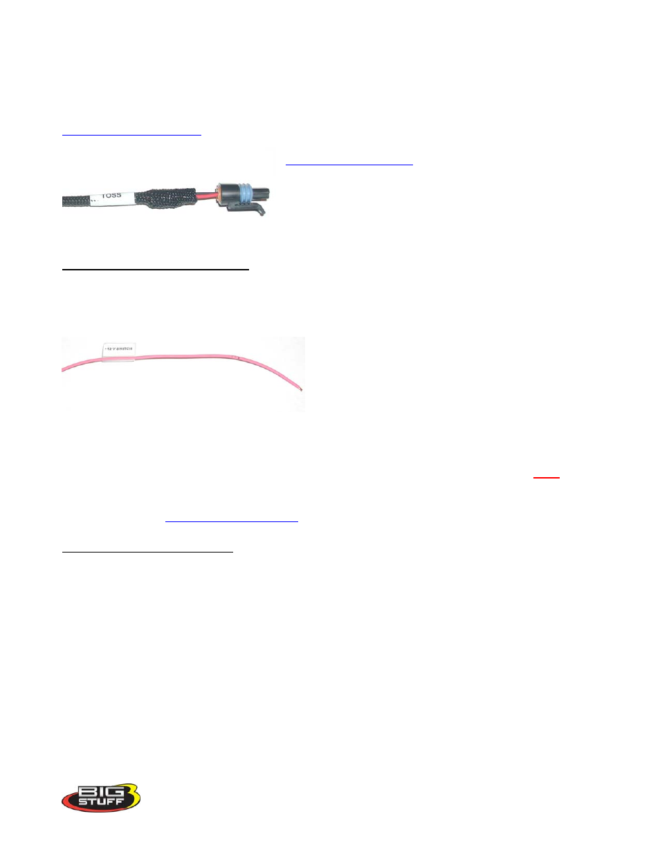 12v switched – (single pink wire), Wire harness main connector, Twelve_volt_switched | Harness_main_connec tor | Precision Turbo and Engine BigStuff3 GEN3 Powertrain Controller Transmission Control Users Manual User Manual | Page 7 / 22