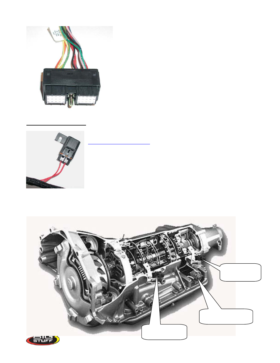 Valve body 15-amp fuse, Connection_points_illustration, Tiss_sensor_connection | Toss_sensor_connection, Twenty_pin_connector_con nection, Valve_body_fuse, Seen by clicking on, Twenty_pin_connector_connection | Precision Turbo and Engine BigStuff3 GEN3 Powertrain Controller Transmission Control Users Manual User Manual | Page 8 / 22