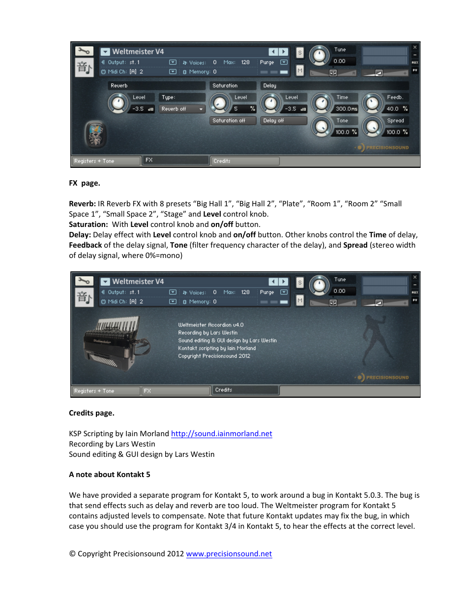 Precisionsound Weltmeister Accordion User Manual | Page 3 / 4