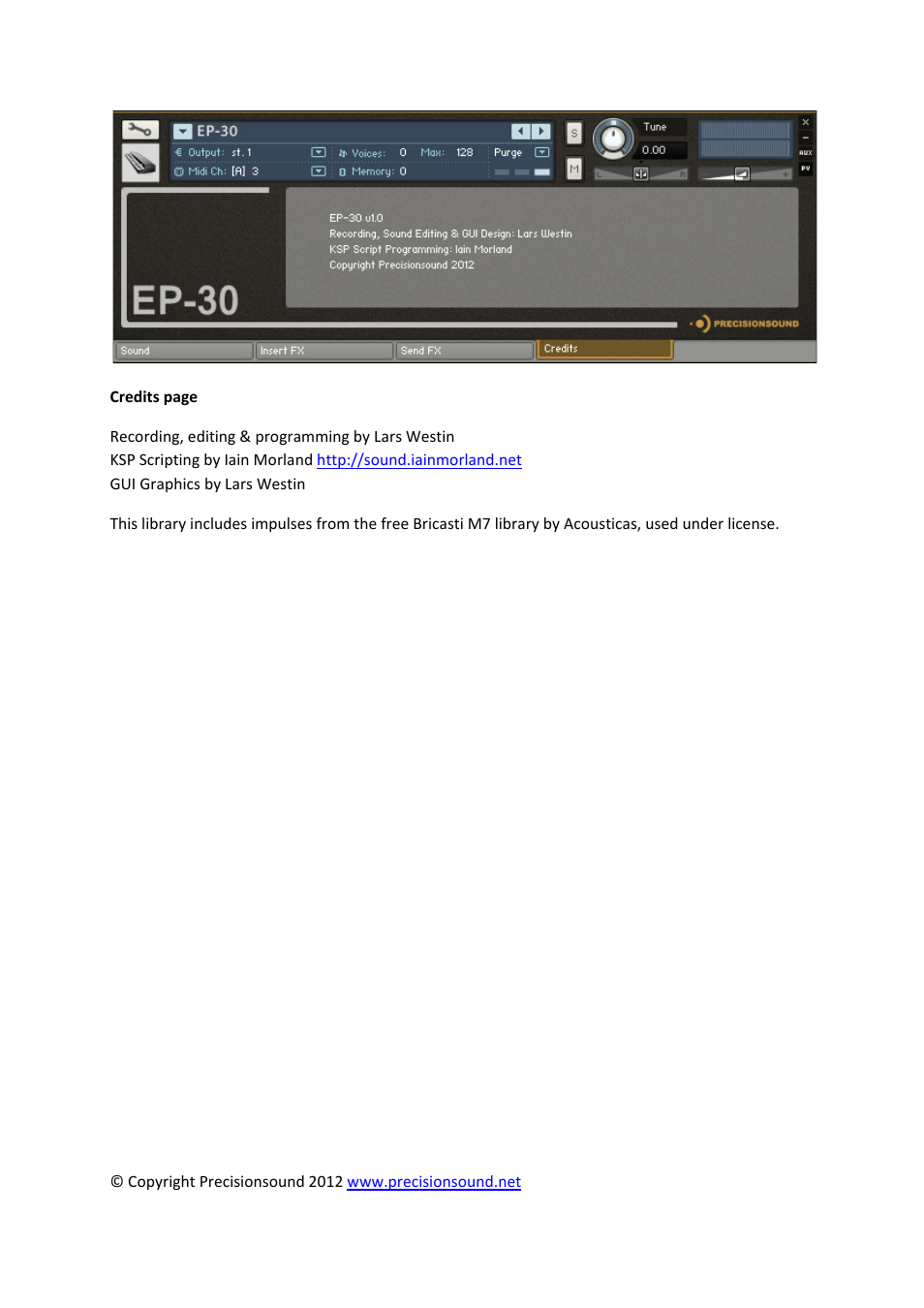 Precisionsound EP-30 User Manual | Page 4 / 5