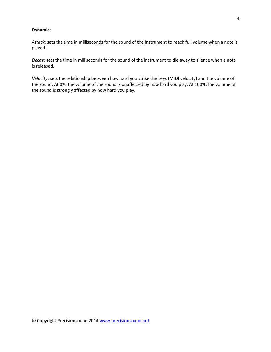 Precisionsound Celtic Whistles User Manual | Page 4 / 8