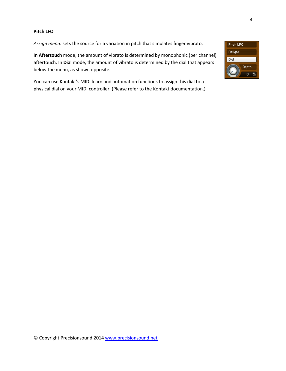 Precisionsound Country Harp User Manual | Page 4 / 10