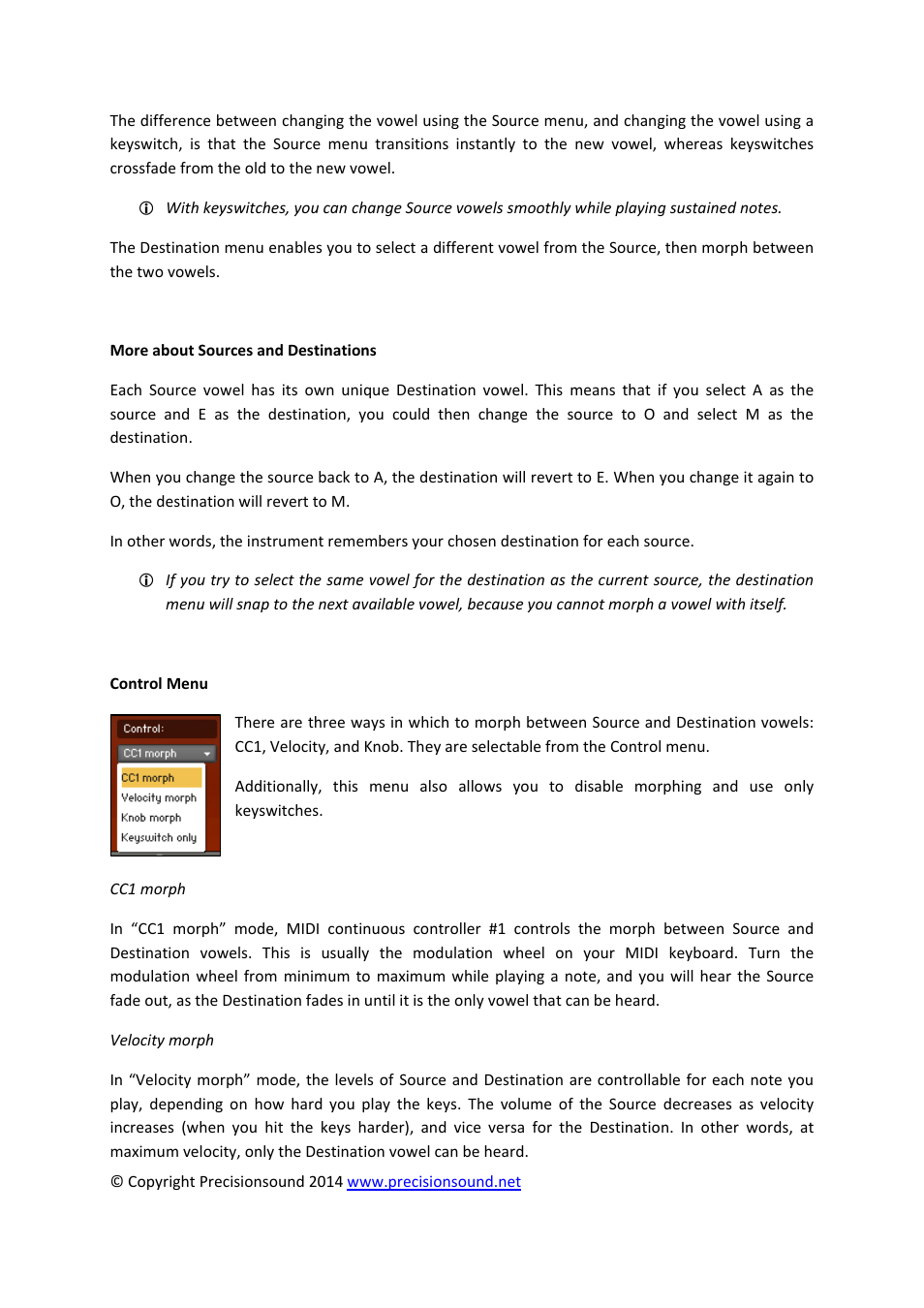 Precisionsound Angelic Vocal Pads 6 User Manual | Page 3 / 9