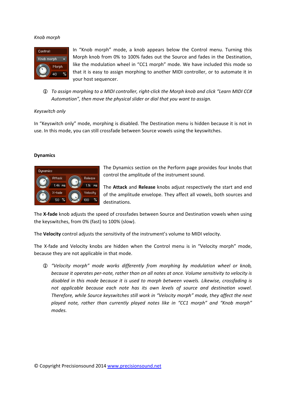 Precisionsound Angelic Vocal Pads 6 User Manual | Page 4 / 9