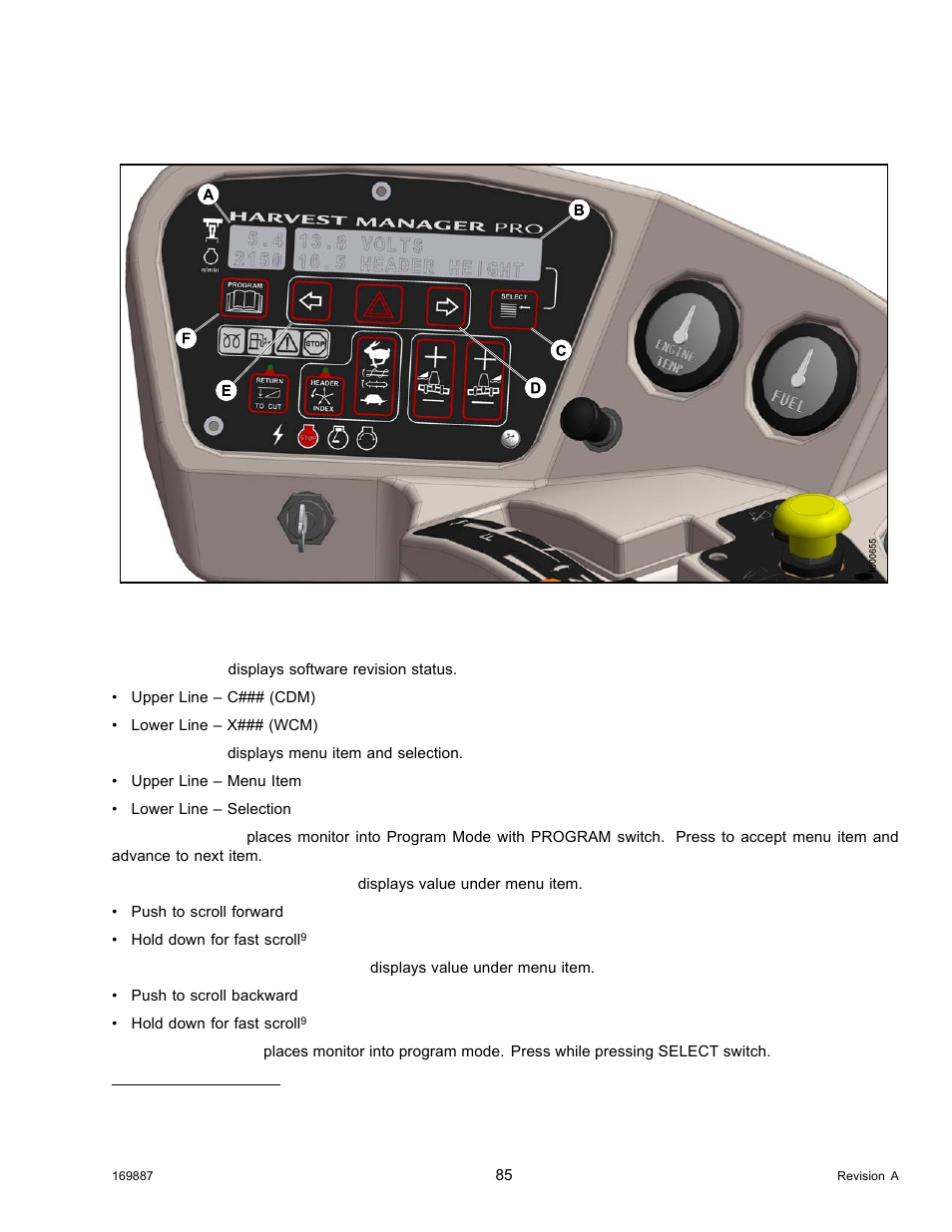 5cab display module (cdm) programming, Cab display module (cdm) programming, 5 cab display module (cdm) programming | MacDon M205 Operators Manual User Manual | Page 101 / 482