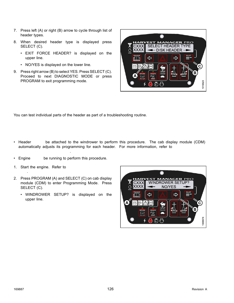 12troubleshooting header problems, Troubleshooting header problems, 12 troubleshooting header problems | MacDon M205 Operators Manual User Manual | Page 142 / 482