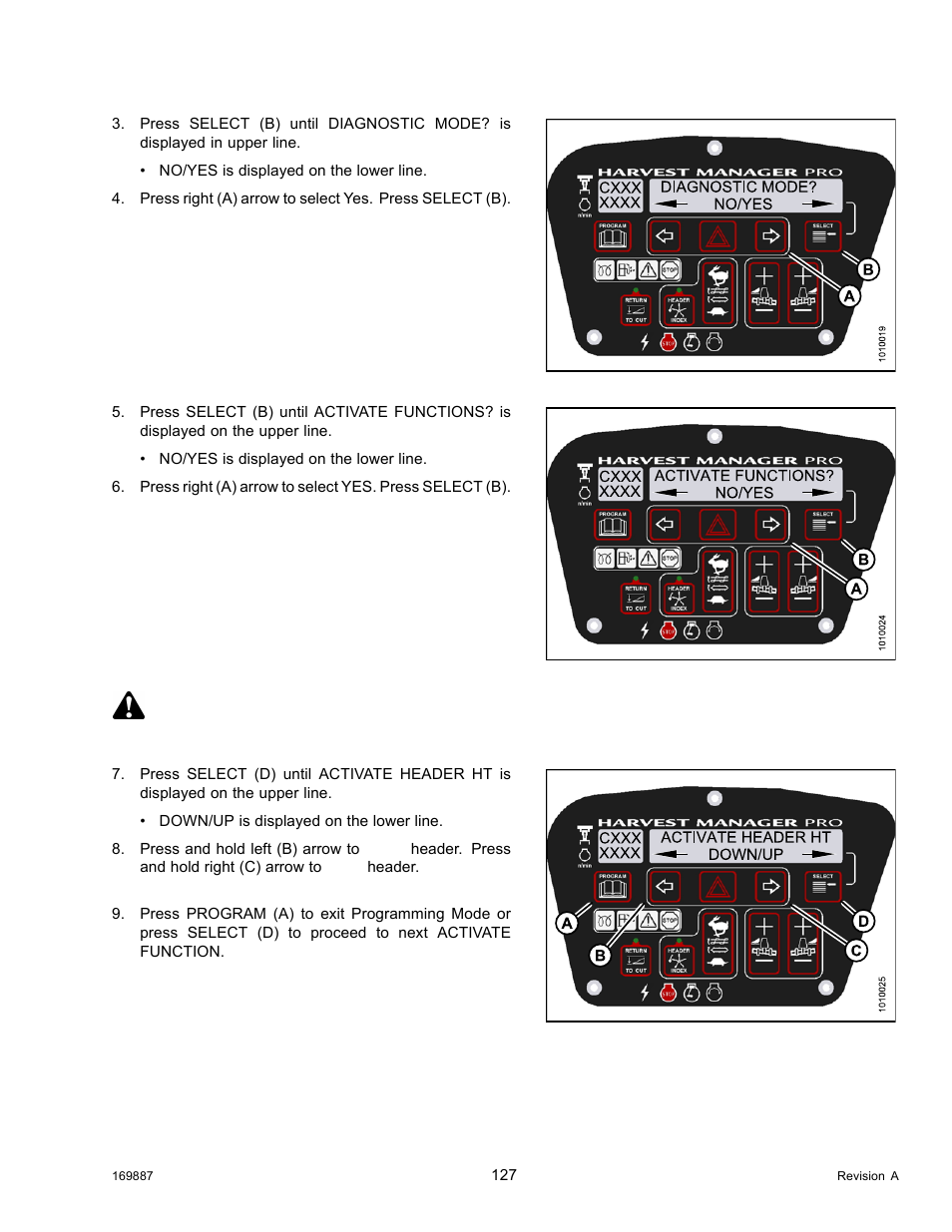 Caution | MacDon M205 Operators Manual User Manual | Page 143 / 482