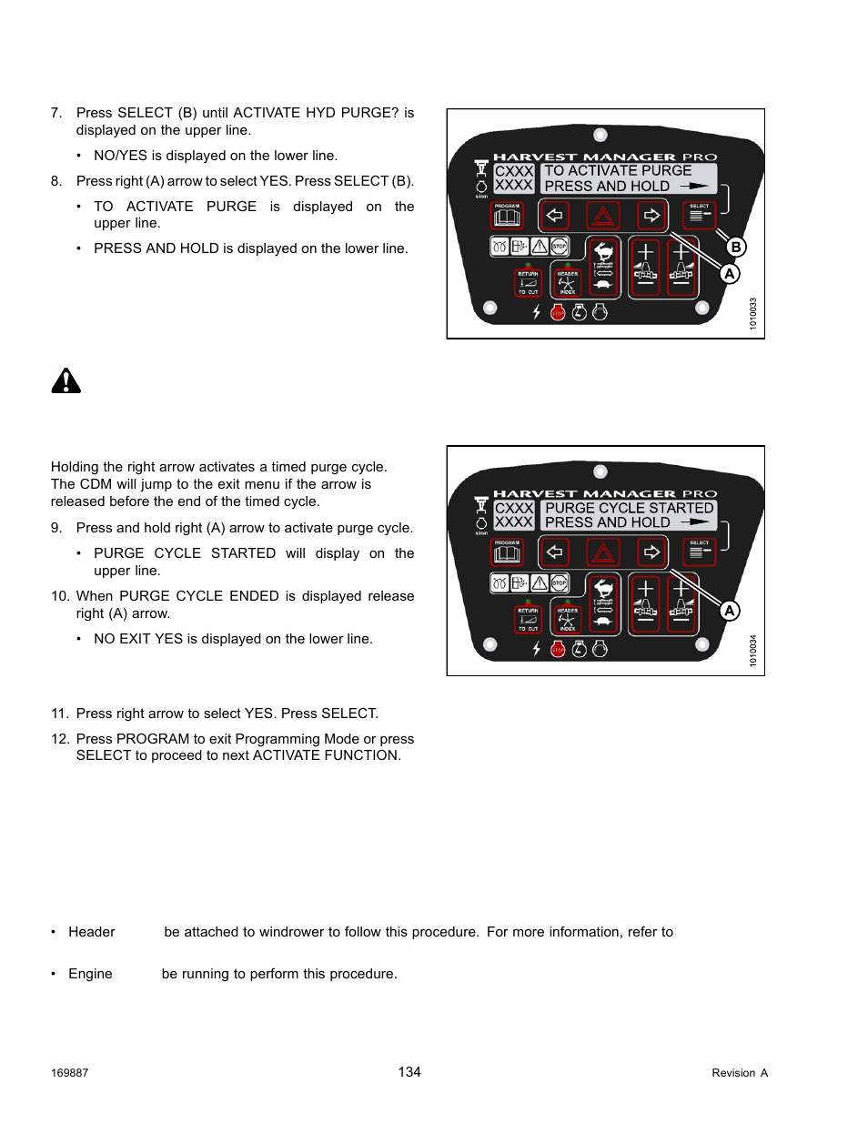 Caution | MacDon M205 Operators Manual User Manual | Page 150 / 482