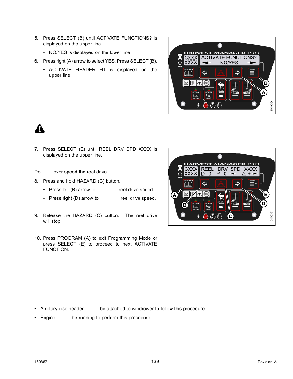 Caution | MacDon M205 Operators Manual User Manual | Page 155 / 482