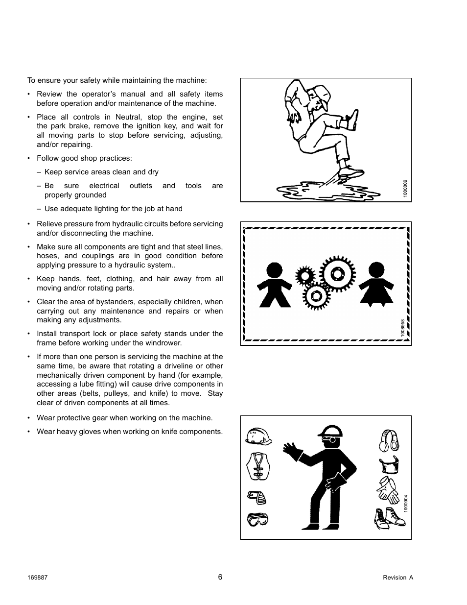4maintenance safety, Maintenance safety, 4 maintenance safety | MacDon M205 Operators Manual User Manual | Page 22 / 482