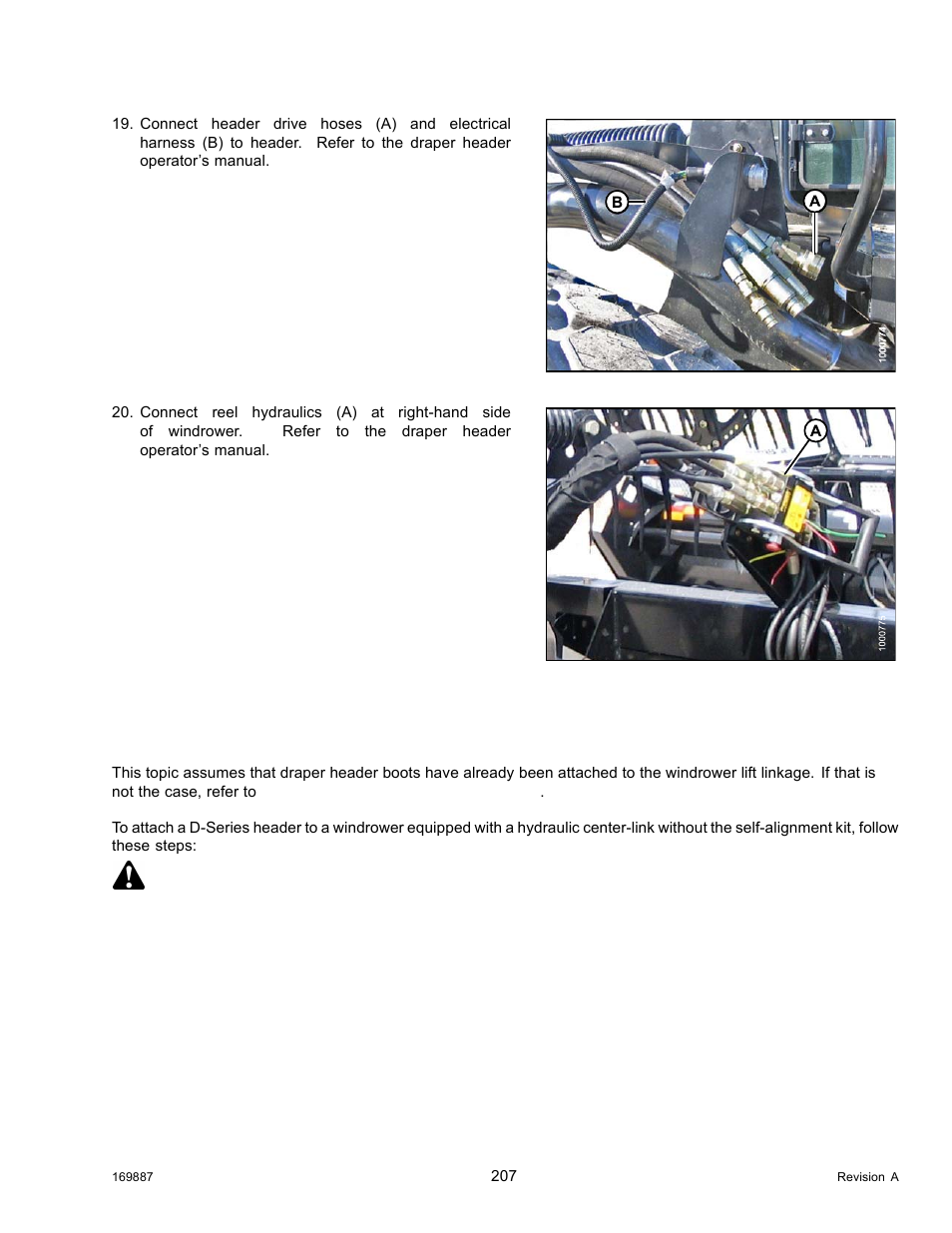 Danger | MacDon M205 Operators Manual User Manual | Page 223 / 482