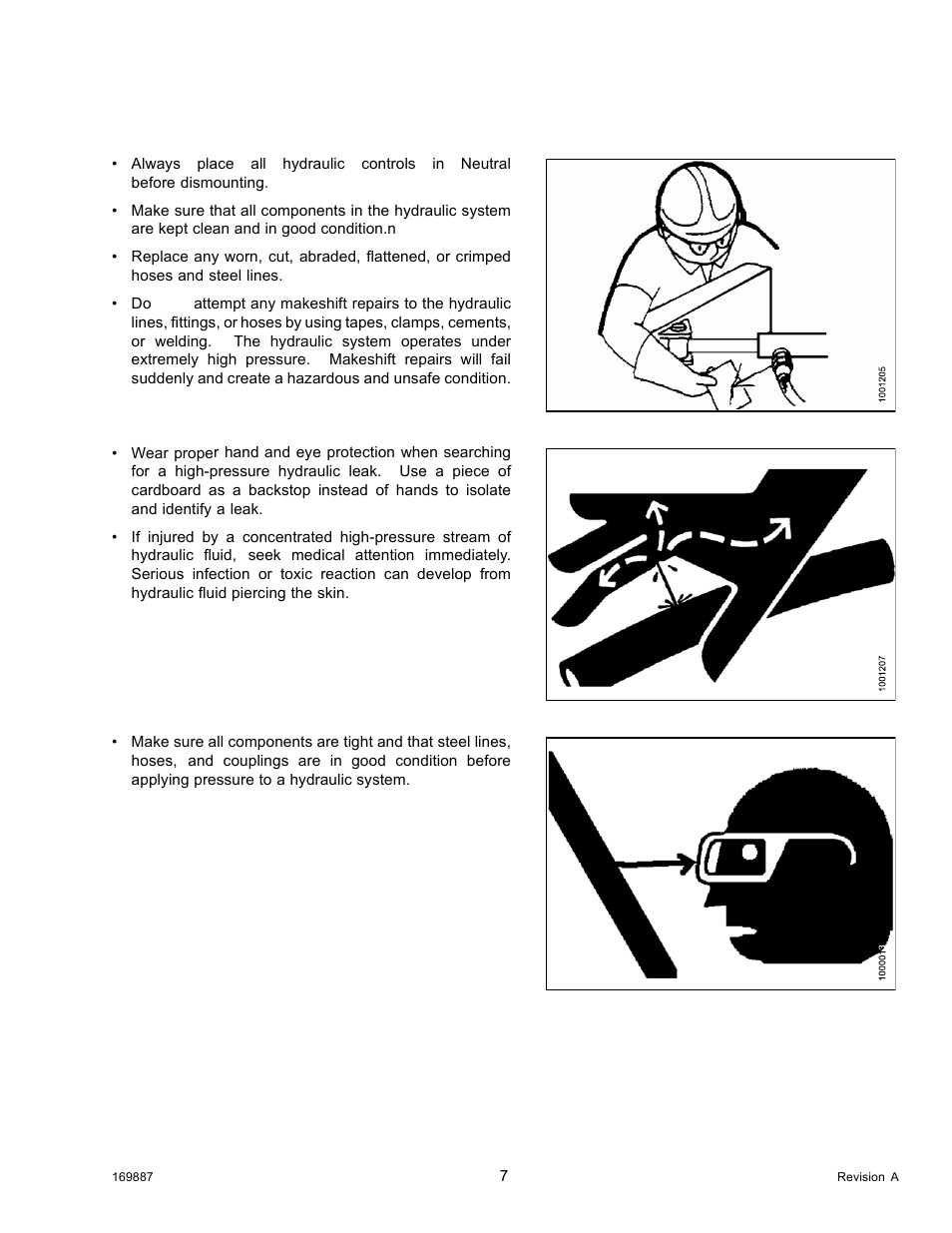 5hydraulic safety, Hydraulic safety, 5 hydraulic safety | MacDon M205 Operators Manual User Manual | Page 23 / 482