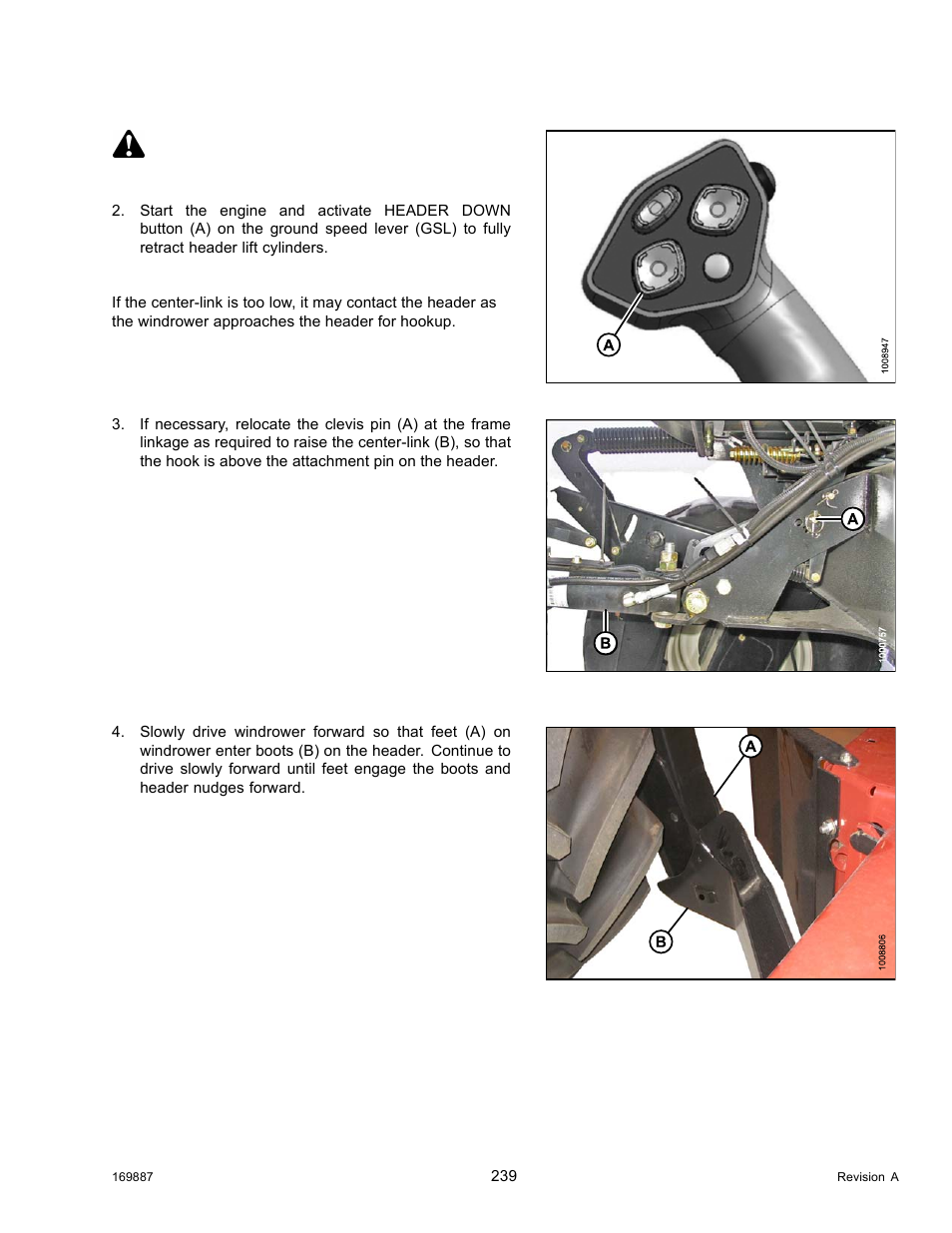 Caution | MacDon M205 Operators Manual User Manual | Page 255 / 482