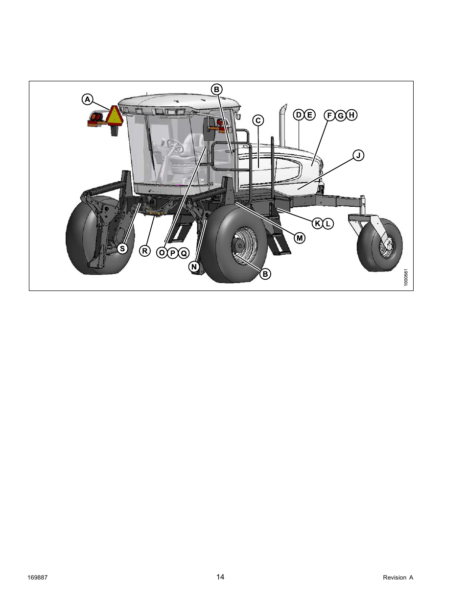 11safety sign locations, Safety sign locations, 11 safety sign locations | MacDon M205 Operators Manual User Manual | Page 30 / 482