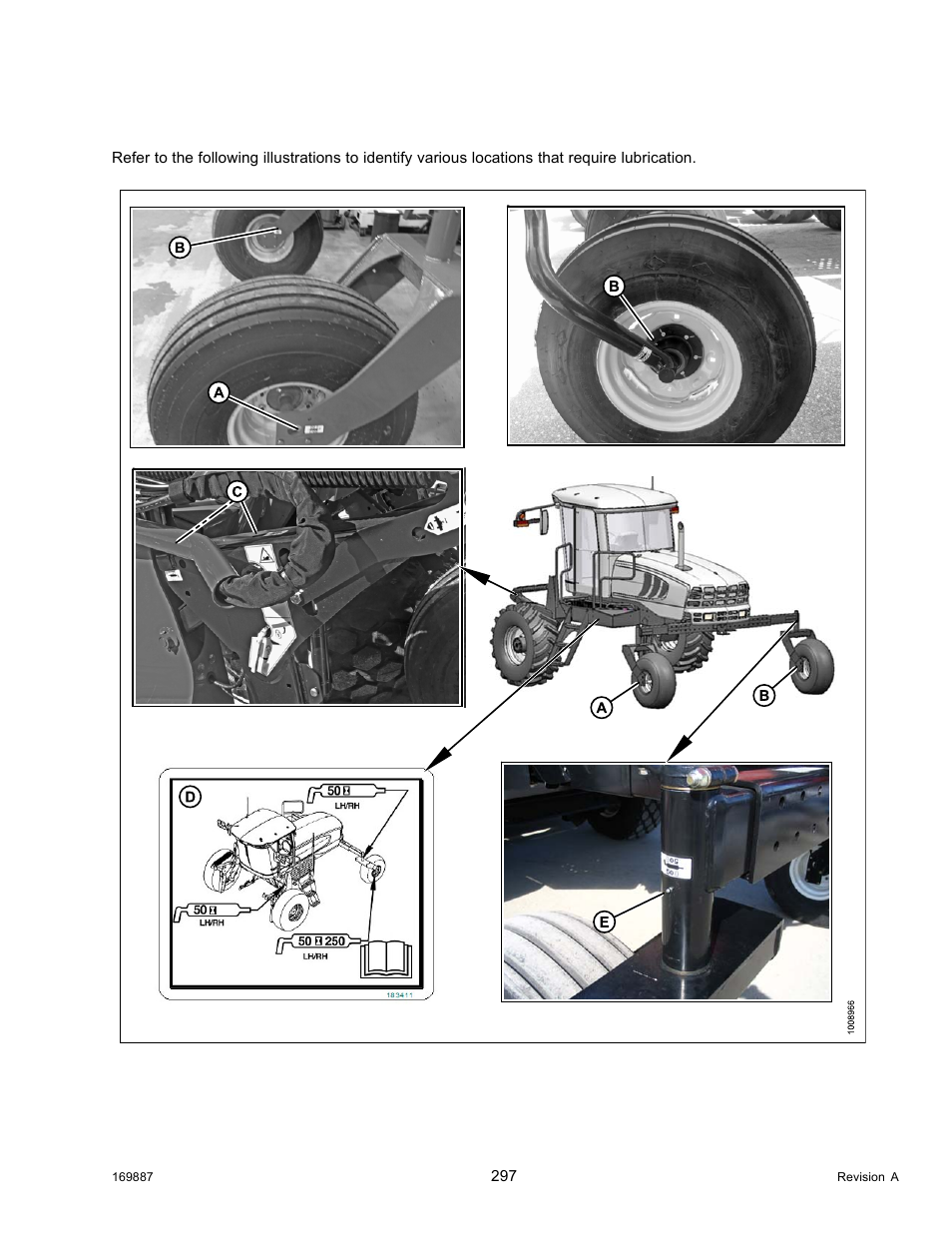 2lubrication points, Lubrication points, 2 lubrication points | MacDon M205 Operators Manual User Manual | Page 313 / 482