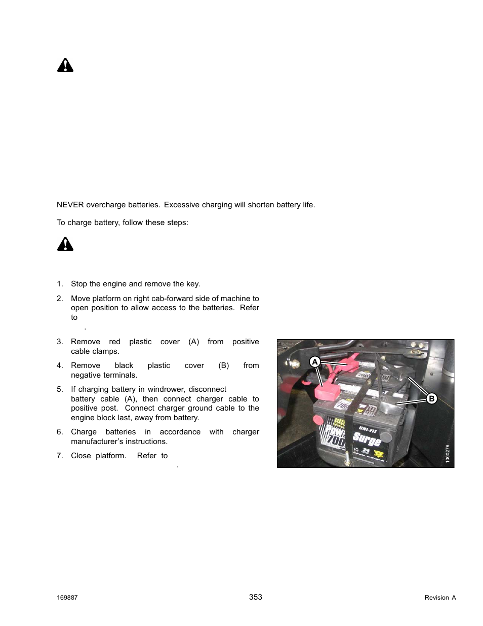 Caution, Danger | MacDon M205 Operators Manual User Manual | Page 369 / 482