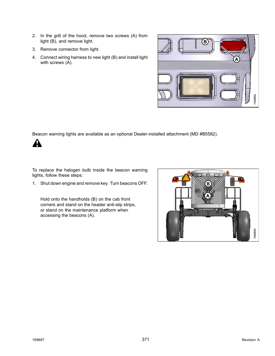 Danger | MacDon M205 Operators Manual User Manual | Page 387 / 482