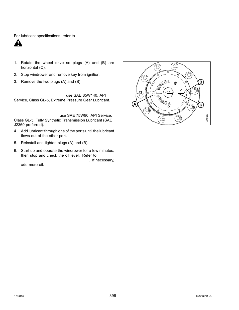 Danger | MacDon M205 Operators Manual User Manual | Page 412 / 482