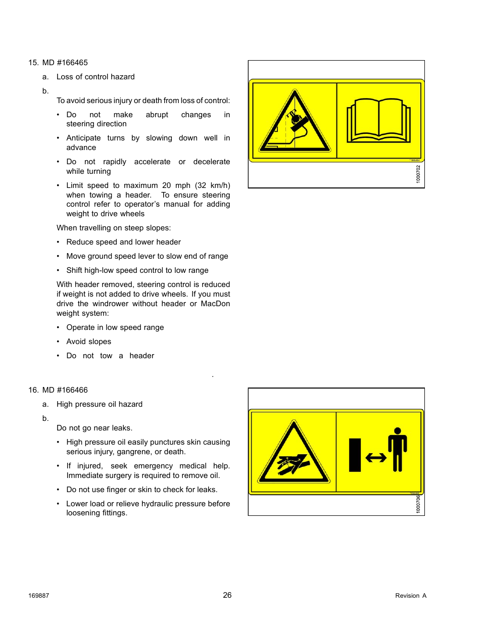 MacDon M205 Operators Manual User Manual | Page 42 / 482