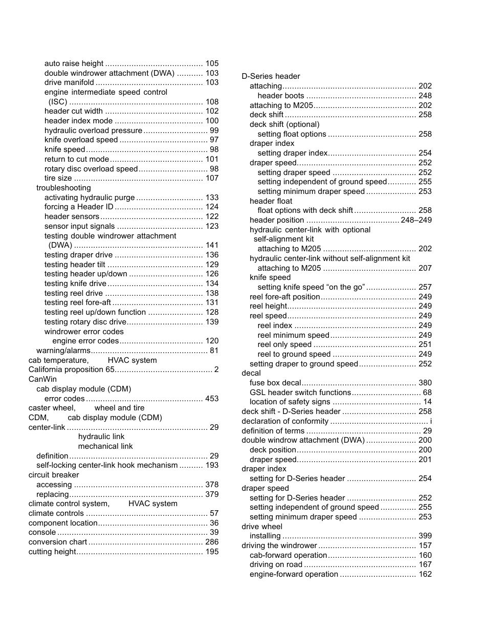 MacDon M205 Operators Manual User Manual | Page 474 / 482
