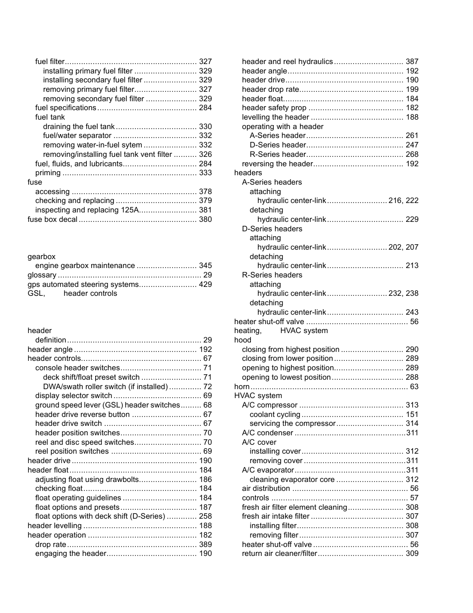 MacDon M205 Operators Manual User Manual | Page 476 / 482