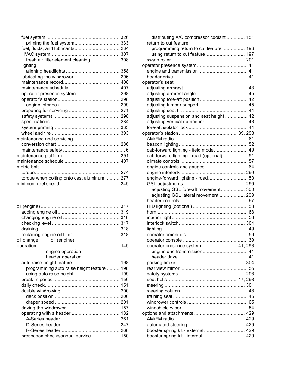 MacDon M205 Operators Manual User Manual | Page 478 / 482