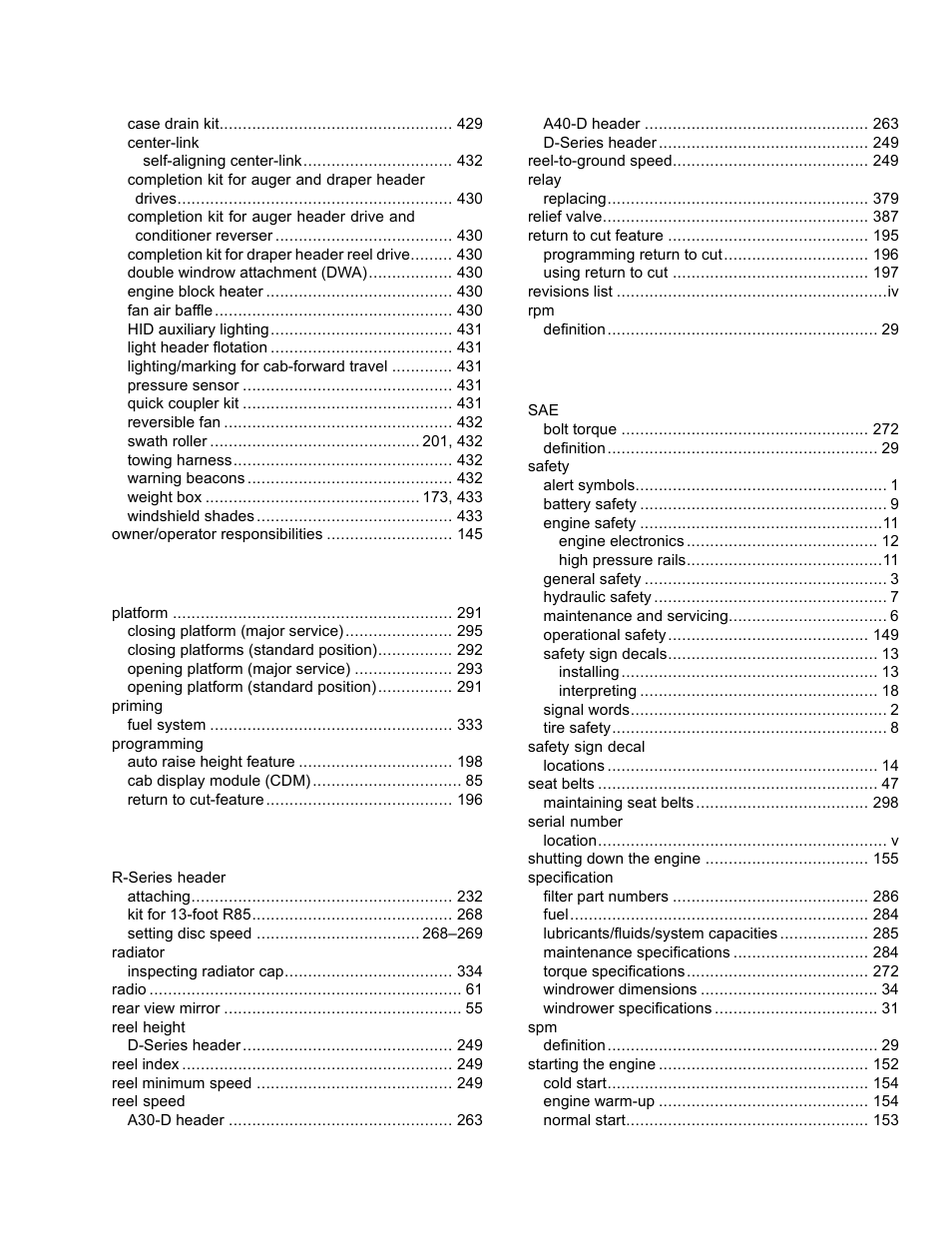 MacDon M205 Operators Manual User Manual | Page 479 / 482