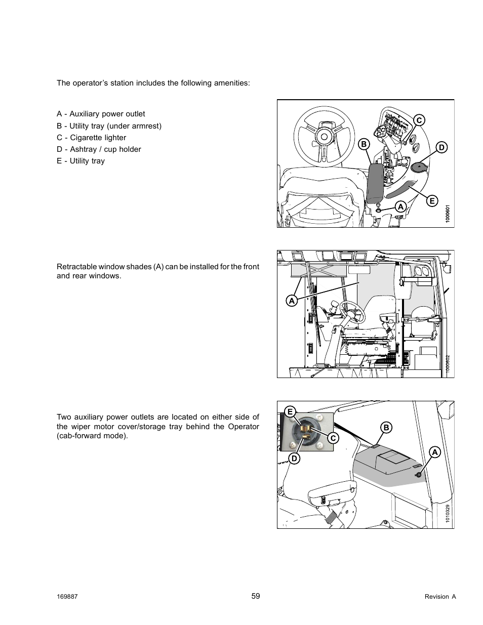 12operator amenities, Operator amenities, 12 operator amenities | MacDon M205 Operators Manual User Manual | Page 75 / 482
