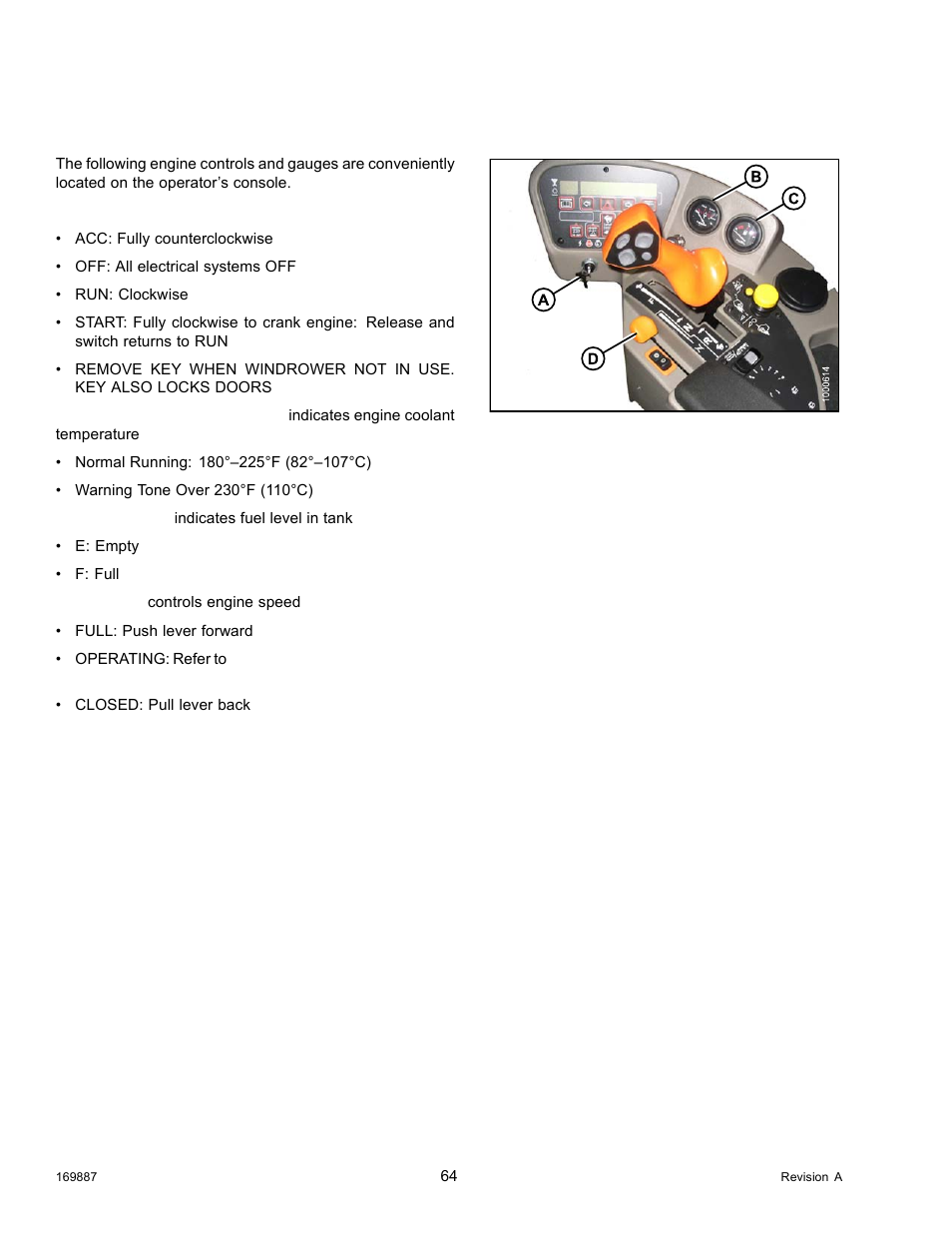 15engine controls and gauges, Engine controls and gauges, 15 engine controls and gauges | MacDon M205 Operators Manual User Manual | Page 80 / 482