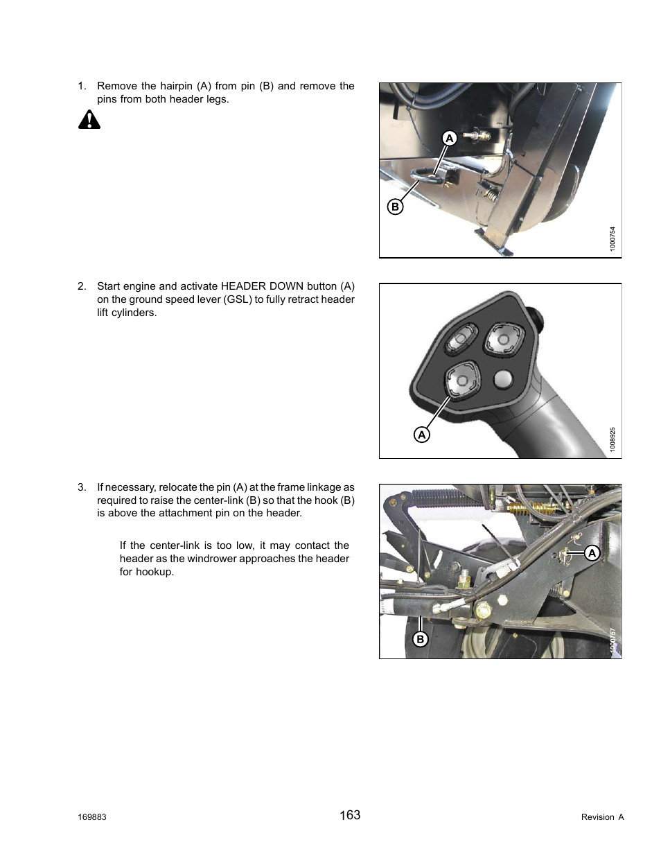 Caution | MacDon M155 Operators Manual User Manual | Page 179 / 458