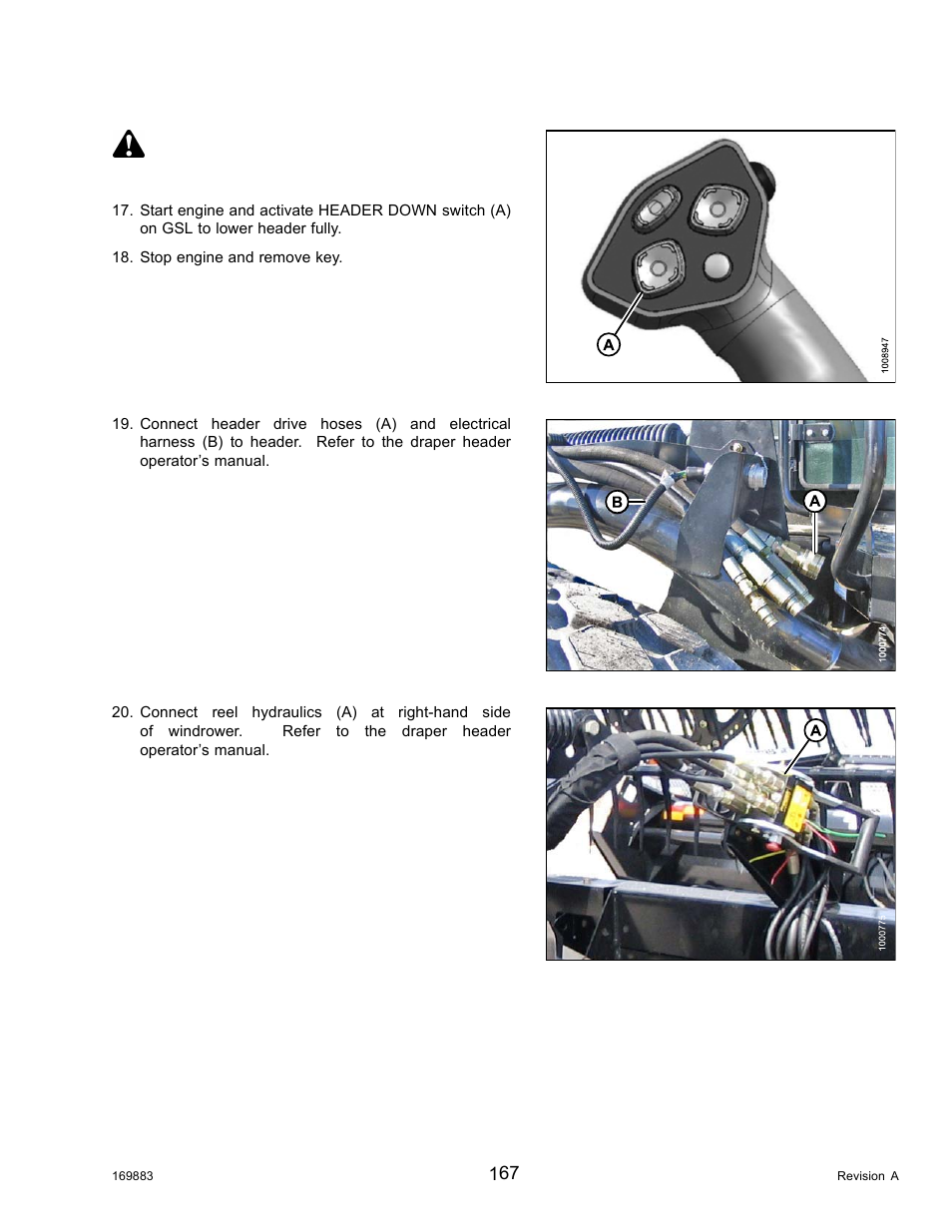 Caution | MacDon M155 Operators Manual User Manual | Page 183 / 458